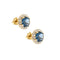 Boucles d'oreilles Boucles d'oreilles topazes diamants 58 Facettes 23608