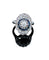 Bague 53.5 Bague ovale Art Déco en or gris sertie de diamants et saphirs 58 Facettes