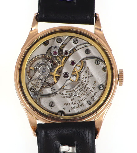 Patek Philippe - Vintage Calatrava 565R Uhr aus 18k Roségold 