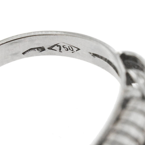 Bague 53 Bague avec saphirs et diamants 58 Facettes 30533