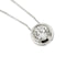 Collier Collier en or blanc avec un diamant de 0,44 ct 58 Facettes 50