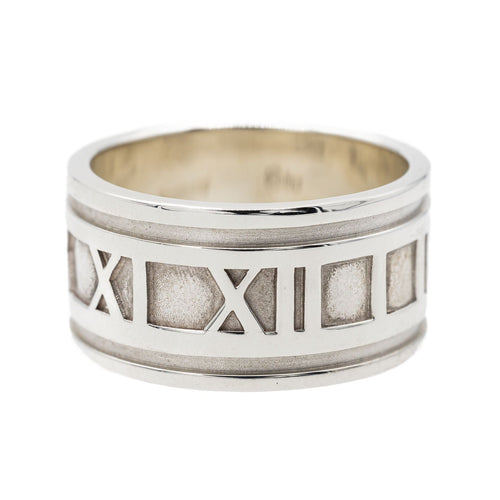 Bague 62 Tiffany & Co Bague Atlas Argent 58 Facettes 3475766CN