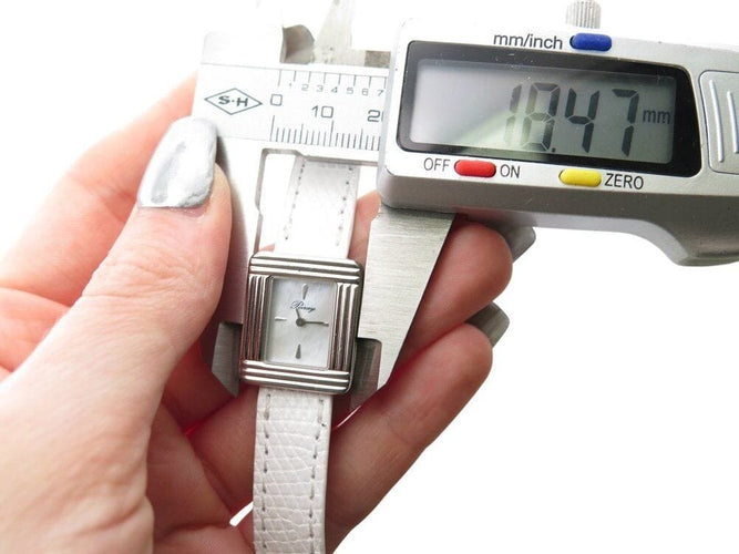 Montre montre POIRAY ma premiere mini 45207 quartz 21 mm acier cuir +ecrin 58 Facettes 268629