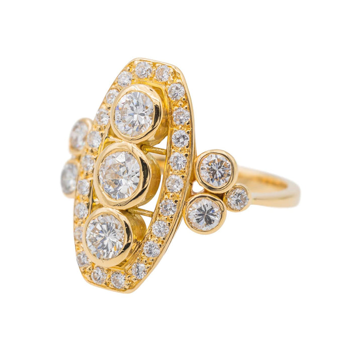 Bague 50 Bague Or jaune Diamant 58 Facettes 3455899CN