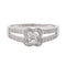 Bague 50 Mauboussin Bague Solitaire Or blanc Diamant 58 Facettes 3128879CN