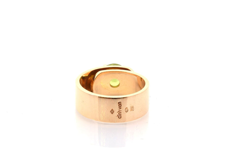 Bague 54 Bague Dinh Van peridot en or 18k 58 Facettes 27821