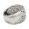 Bague 49 Bague Cartier, "Nouvelle Vague Paris", or blanc. 58 Facettes 31803