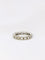 Bague 50.5 Alliance américaine en or blanc et diamants 1,8 ct 58 Facettes J63