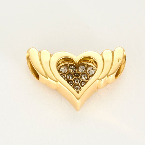 Pendentif Pendentif or jaune et diamants 58 Facettes THI0213