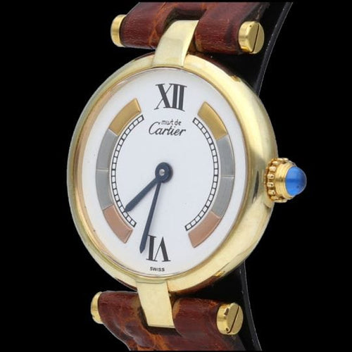 Montre Cartier Montre Trinity  Must De Cartier Vermeil 58 Facettes MT41247