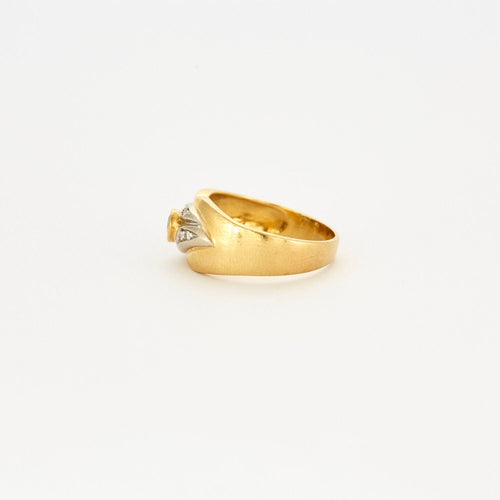 Bague 55 Bague feuille saphir diamants 58 Facettes LP638/10