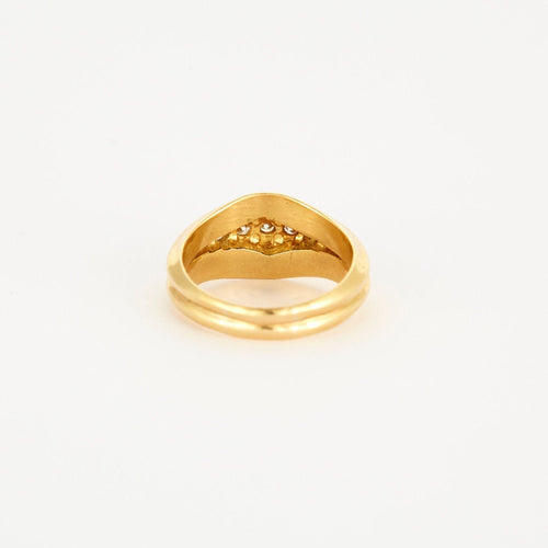 Bague 55 Bague les 5 Diamants 58 Facettes LP676/10