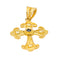 Pendentif Pendentif Croix Or jaune Saphir 58 Facettes 2622579CN