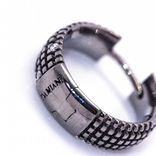 Boucles d'oreilles DAMIANI - Boucles d'oreilles Or noir Diamants 58 Facettes D360375CS