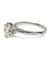 Bague 51 Solitaire or blanc et diamant 1,40 ct 58 Facettes 1176