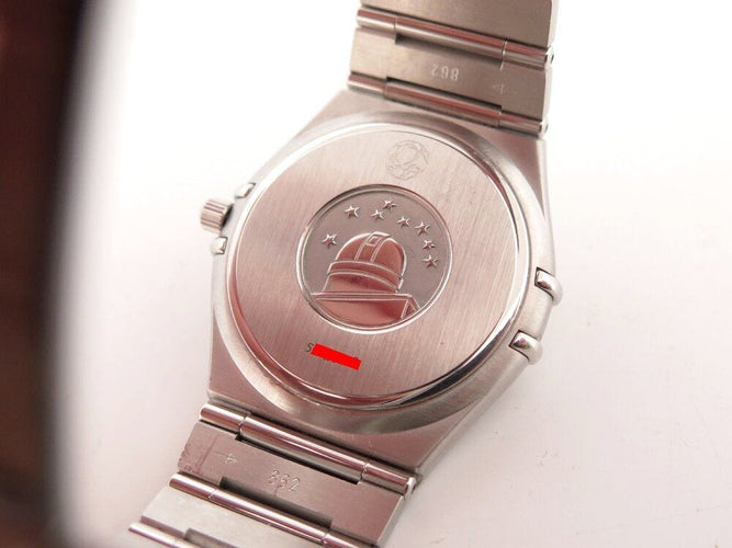 Montre montre OMEGA constellation 15123000 33mm acier quartz fullset lady 58 Facettes 266979