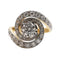 Bague 54 Bague tourbillon or, platine & diamants 58 Facettes