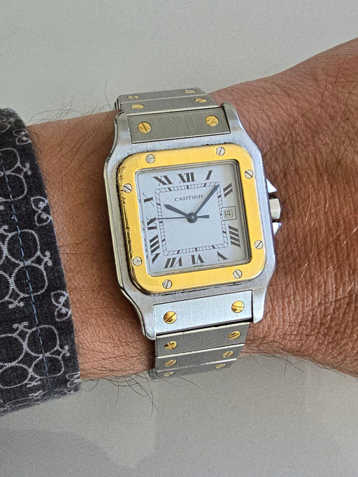 Montre CARTIER - Montre Santos Carrée 58 Facettes