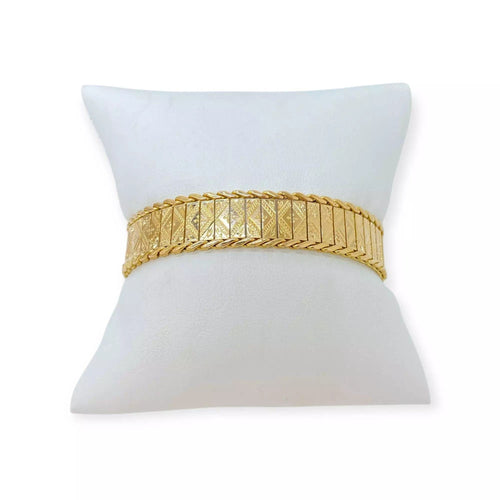 Bracelet Bracelet manchette or jaune 58 Facettes 330067299