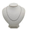 Collier Chaine or blanc 58 Facettes