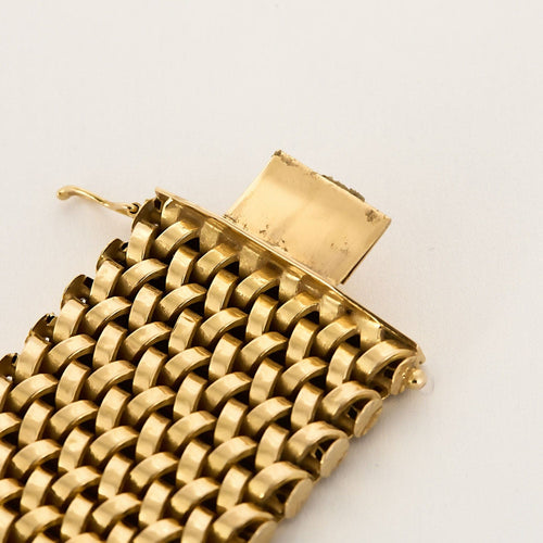 Bracelet Bracelet en or jaune 58 Facettes SQU3772