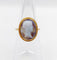 Bague 51 Bague antique or jaune 14k camée sur agate 58 Facettes A06168