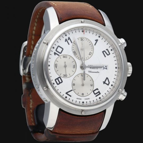 Montre Hermes Montre Clipper Chronograph 58 Facettes MT42228