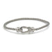 Bracelet FRED - Bracelet Force 10 or blanc diamants acier 58 Facettes 240264R