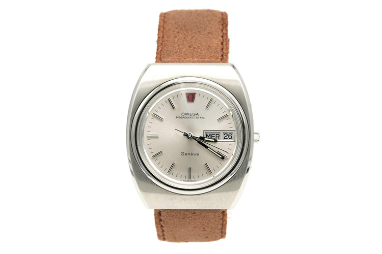 Montre Omega - Montre Genève megaquartz 32 Khz 196.0030 - CAL OM-1310 58 Facettes M0063