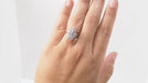 Bague 54 Bague marquise Or blanc Diamants 58 Facettes 32600