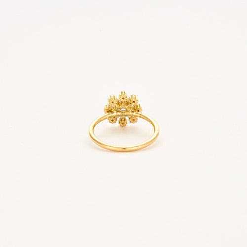 Bague 51 Bague or saphir rose diamants 58 Facettes