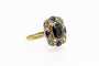 Bague 49 Bague Art Déco en or jaune avec spinelle, diamants et saphirs, début du XXe siècle 58 Facettes 9589