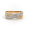 Bague 68 Bague Or jaune, Or blanc Diamant 58 Facettes 1599635CN