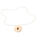 Collier Collier Or rose oeil-de-Tigre 58 Facettes 3105959CN