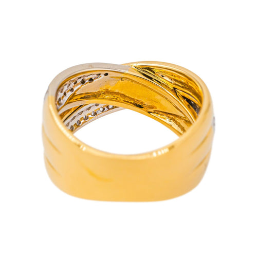 Bague 55 Bague  Bandeau  Or jaune Diamant 58 Facettes 3655469CN