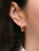 Boucles d'oreilles Créoles torsadées or jaune 58 Facettes 1047.1