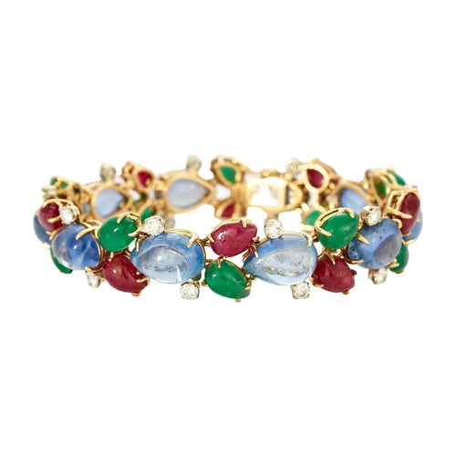 Bracelet BRACELET "TUTTI FRUTTI" OR JAUNE 58 Facettes BO/230064 RIV