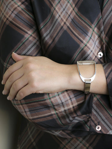 Bracelet Bracelet vintage étrier en argent 58 Facettes 1181.2