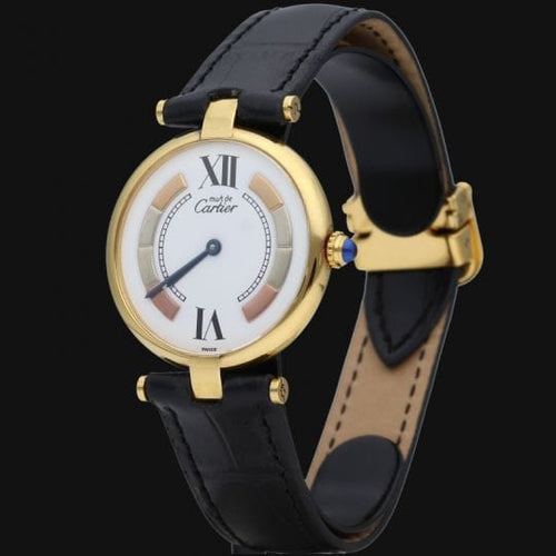 Montre Cartier Montre Must De Cartier Vermeil 58 Facettes MT43493