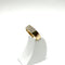 Bague jonc or jaune et diamants 58 Facettes Z1351602