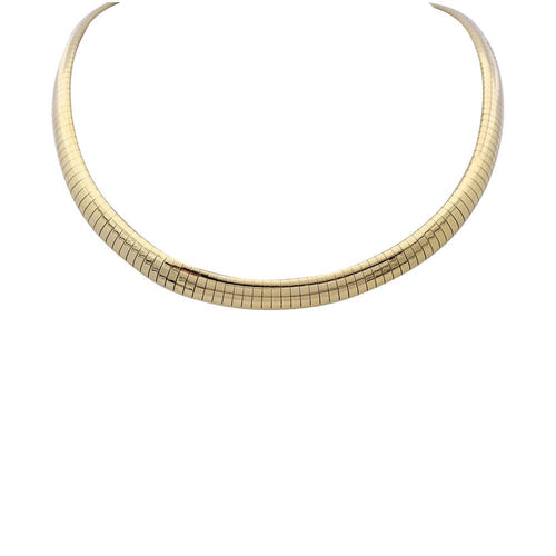 Collier Collier vintage omega or jaune. 58 Facettes 33635