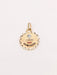 Pendentif AUGIS - Médaille amour ronde or jaune 58 Facettes J499