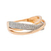 Bague 54 Bague Or rose Diamant 58 Facettes 3167513CN