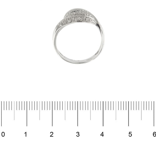 Bague Bague bandeau avec diamants 58 Facettes 33708