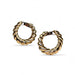 Boucles d'oreilles CARTIER - Boucles d’oreilles créoles vintage or jaune 58 Facettes