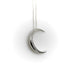 Collier Collier croissant de lune en or blanc 58 Facettes