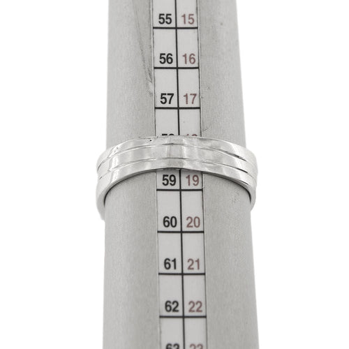 Bague 59 Bague triple rivière avec diamants 0,48 ct 58 Facettes 30234