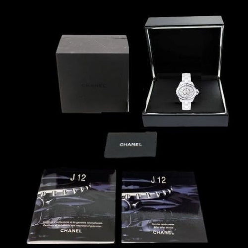 Montre Chanel Montre J12 29Mm Nacre Quartz 58 Facettes MT42774