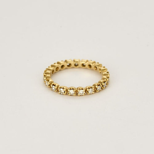 Bague 57 Bague en Or jaune 18k 58 Facettes GU00014