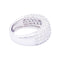 Bague 53 Bague Cartier or blanc, diamants "Nouvelle Vague". 58 Facettes 33661